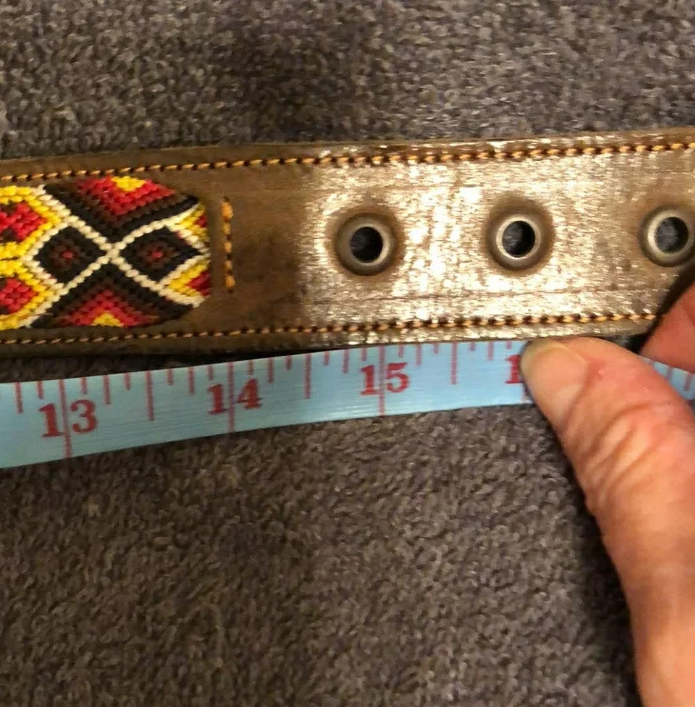 Unique Bargains leather macrame